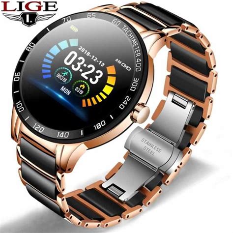 stylish men's smart watch.